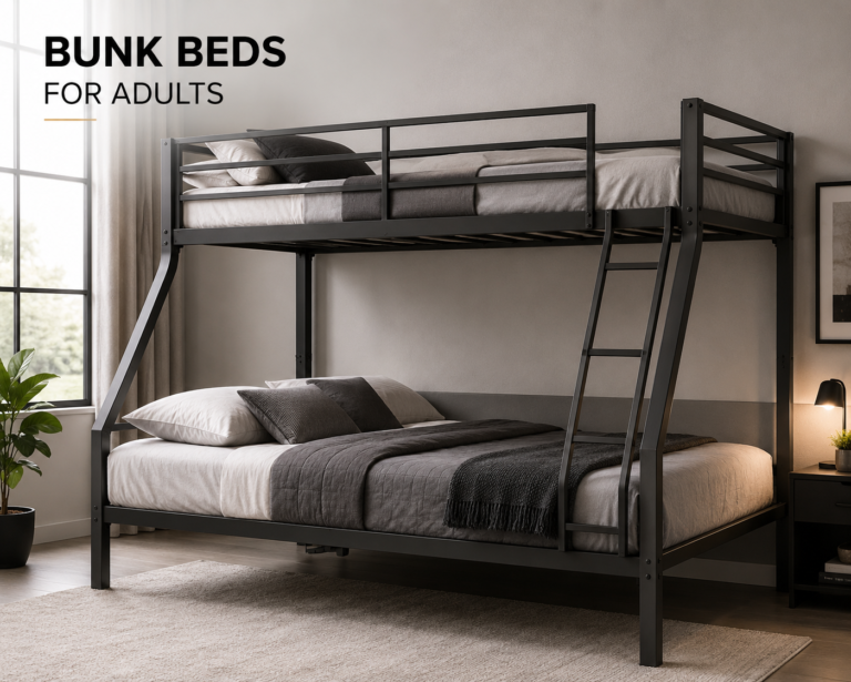 Bunk Beds for Adults: The Complete Buying Guide for Comfort, Safety, and Space Saving 2026